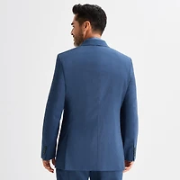 Stafford Coolmax All Season Ecomade Birdseye Signature Mens Stretch Fabric Classic Fit Suit Jacket