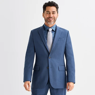 Stafford Coolmax All Season Ecomade Birdseye Signature Mens STRETCH FABRIC Classic Fit Suit Jacket