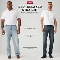 Levi's® Big and Tall Mens 559™ Straight Leg Relaxed Fit Jeans