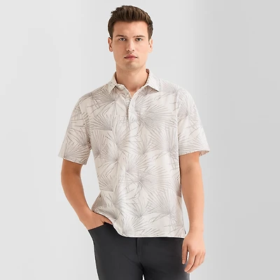 Stylus Mens Regular Fit Short Sleeve Polo Shirt