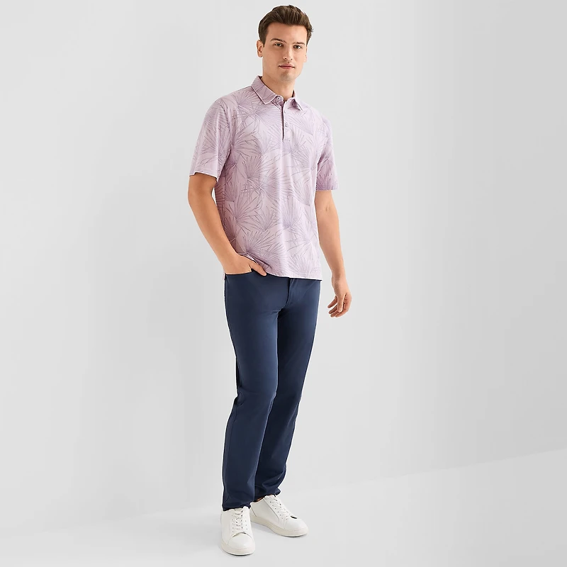 Stylus Mens Regular Fit Short Sleeve Polo Shirt