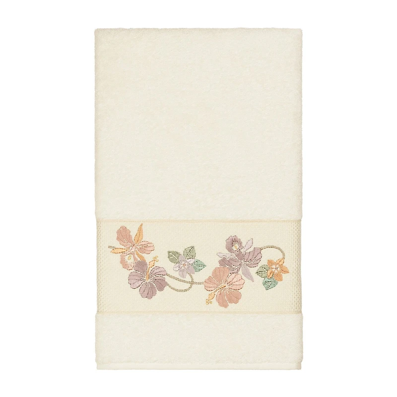 Linum Home Textiles Caroline Embellished 3-pc. Bath Towel Set