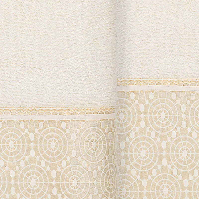 Linum Home Textiles Arian Embellished 2-pc. Bath Towel