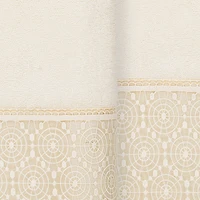 Linum Home Textiles Arian Embellished 2-pc. Bath Towel