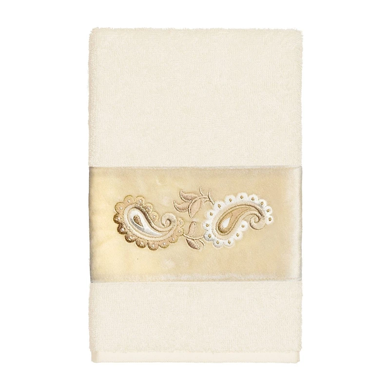 Linum Home Textiles Mackenzie Embellished -pc. Bath Towel Set