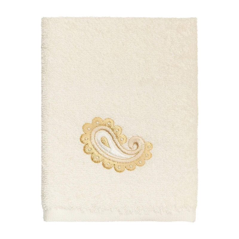 Linum Home Textiles Mackenzie Embellished 2-pc. Washcloth