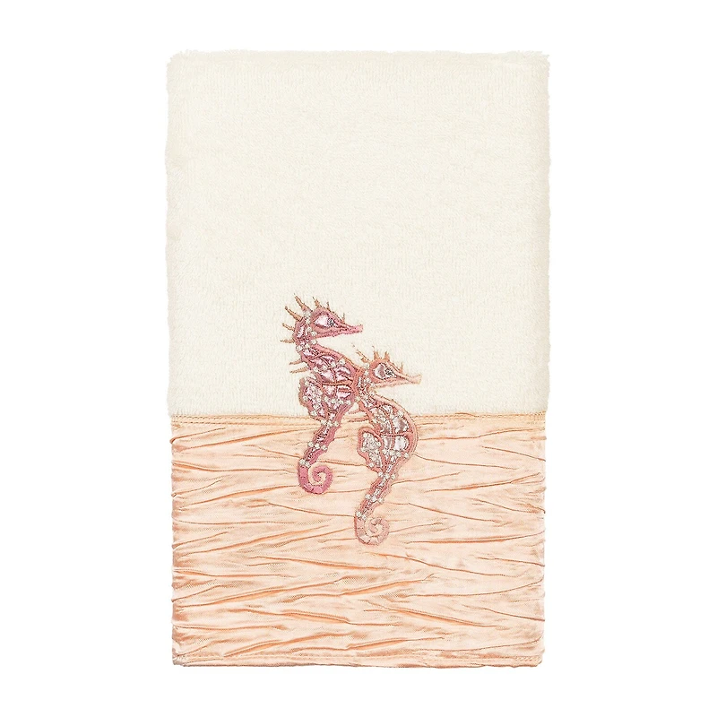 Linum Home Textiles Sofia Embellished 3-pc. Bath Towel Set