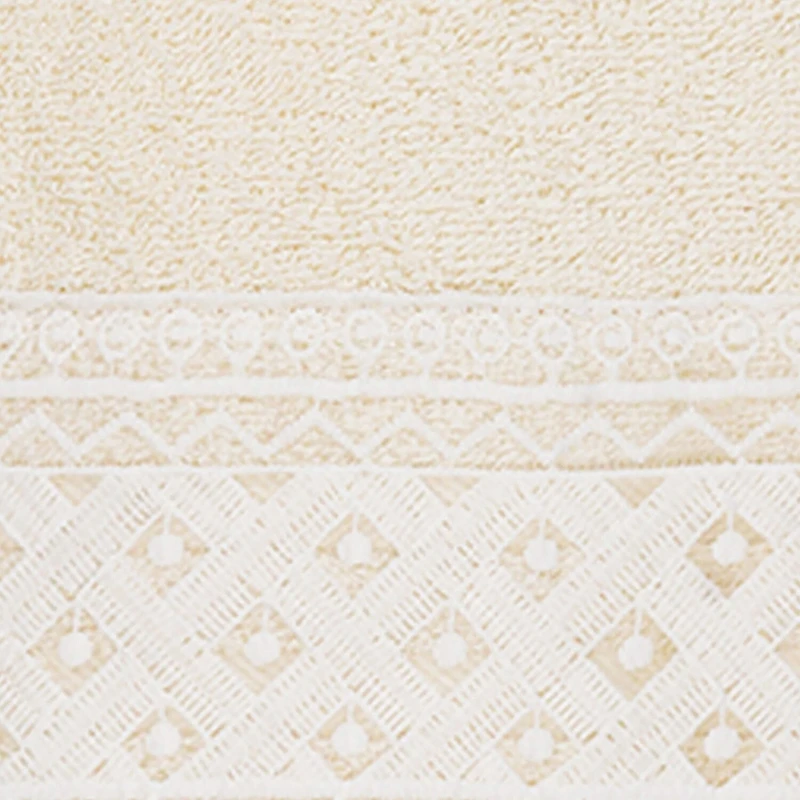 Linum Home Textiles Aiden Embellished Hand Towel