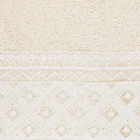 Linum Home Textiles Aiden Embellished Hand Towel