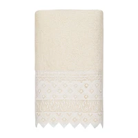 Linum Home Textiles Aiden Embellished Hand Towel