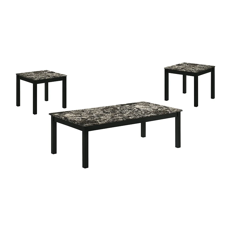 Funiture Of America Linel Easy Setup Coffee Table Set