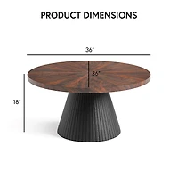 Furniture Of America Fazzy Easy Setup Accent Table