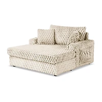Furniture Of America Nattel Upholstered Chaise Lounges