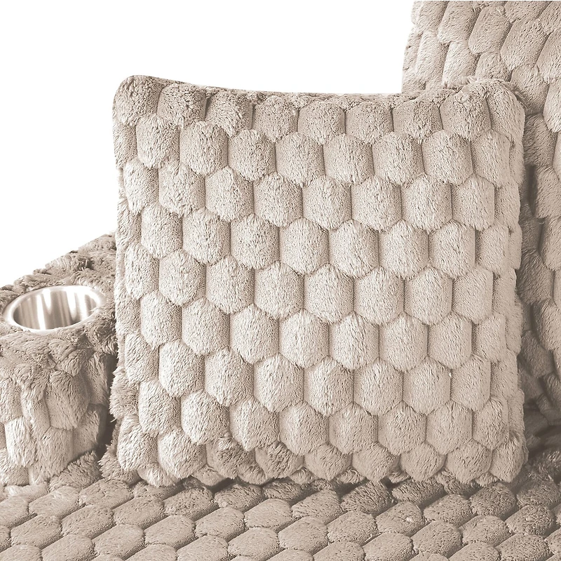 Furniture Of America Nattel Upholstered Chaise Lounges