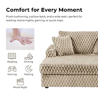 Furniture Of America Nattel Upholstered Chaise Lounges