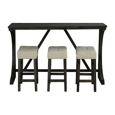Furniture Of America Amme Tufted Coffee Table set
