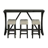 Furniture Of America Amme Tufted Coffee Table set