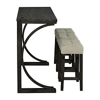 Furniture Of America Amme Tufted Coffee Table set