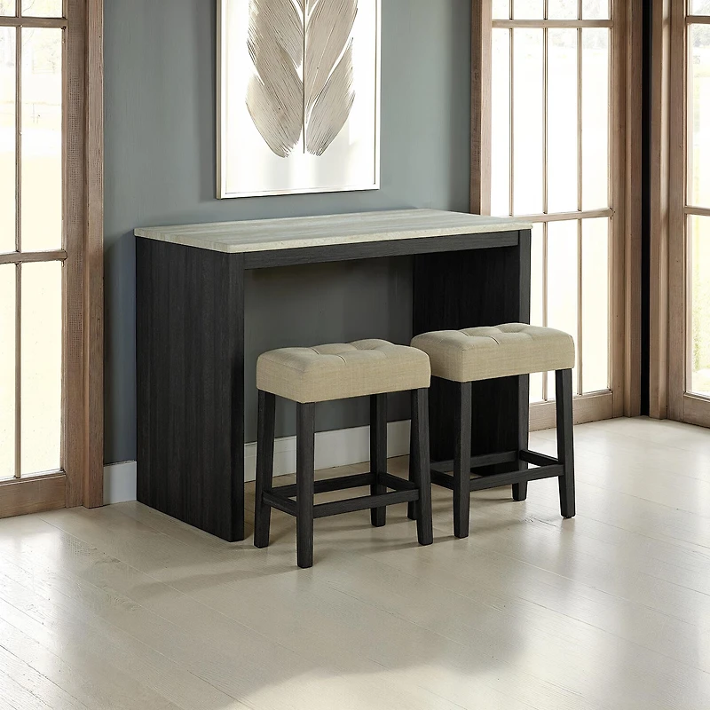 Furniture Of America Tarr Tufted Bar Set