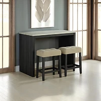 Furniture Of America Tarr Tufted Bar Set