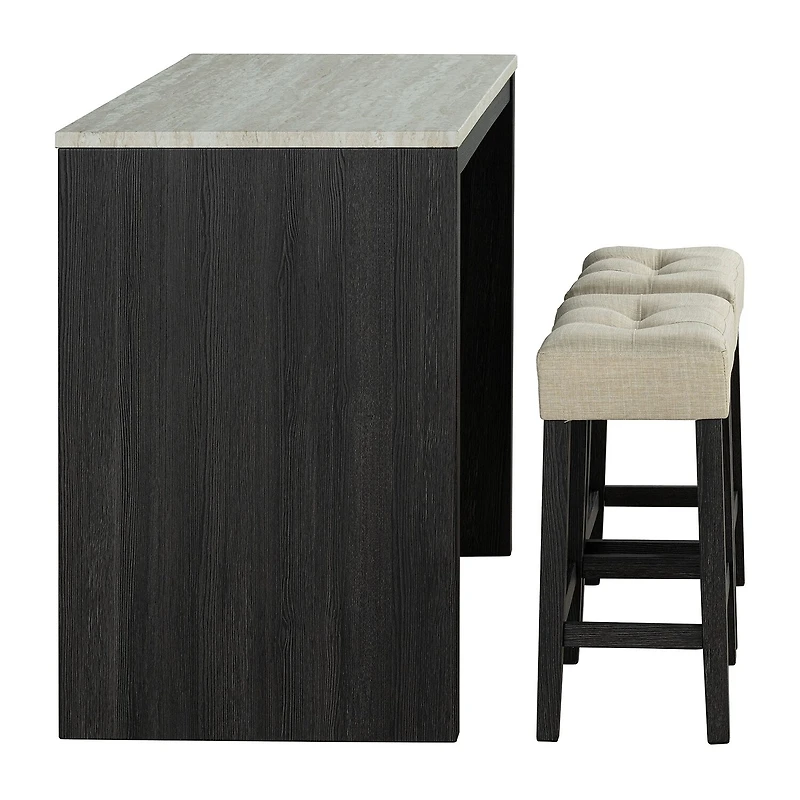 Furniture Of America Tarr Tufted Bar Set