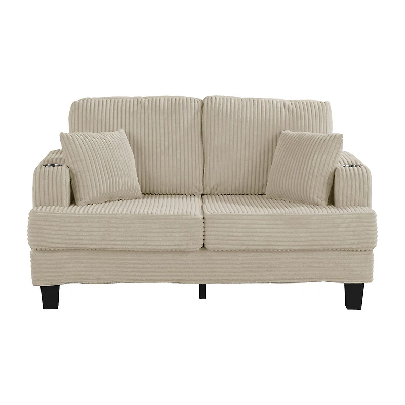 Furniture Of Americ Kasin Upholstered Loveseat