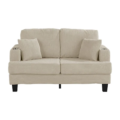 Furniture Of Americ Kasin Upholstered Loveseat