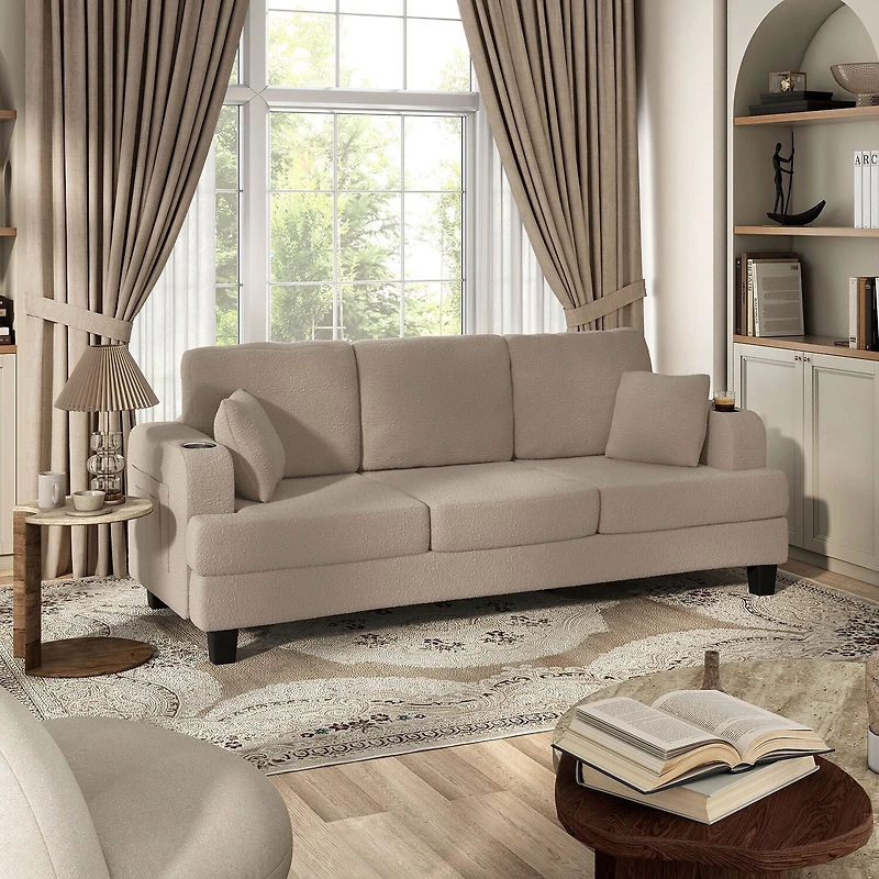 Furniture Of America Colby Upholstered Sofa