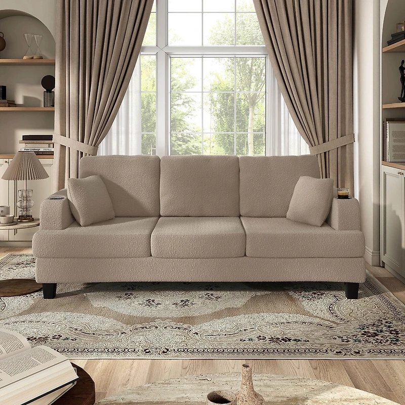 Furniture Of America Colby Upholstered Sofa
