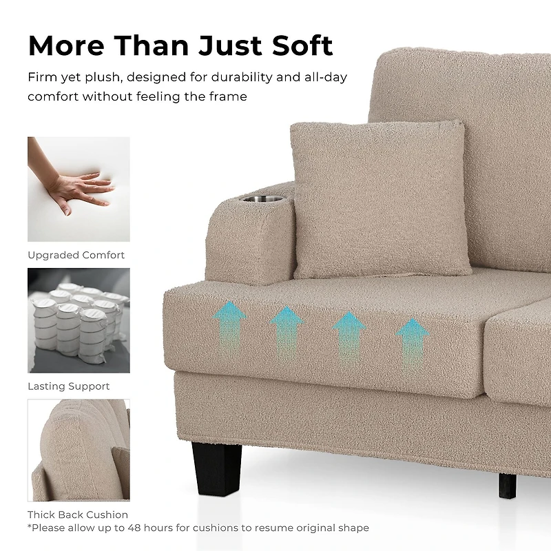 Furniture Of America Colby Upholstered Sofa