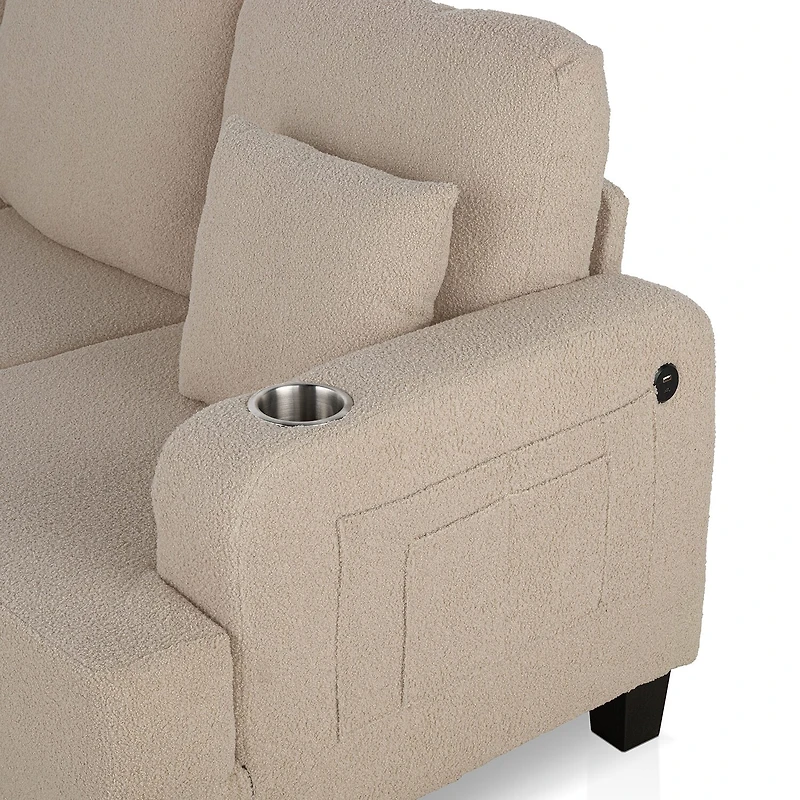 Furniture Of America Colby Upholstered Sofa