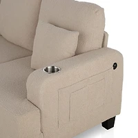 Furniture Of America Colby Upholstered Sofa