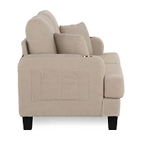 Furniture Of America Colby Upholstered Loveseat