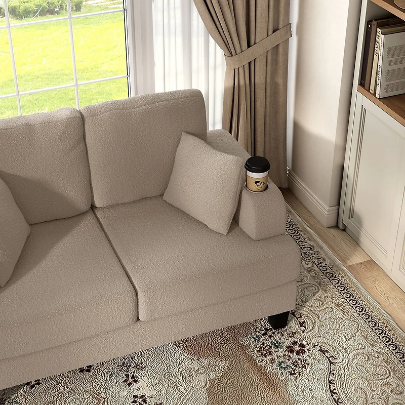 Furniture Of America Colby Upholstered Loveseat