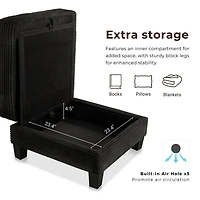 Furniture of America™ Kasin Storage Ottoman