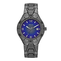 Relic® Vince Mens Gunmetal Degrade Dial Bracelet Watch ZR12056