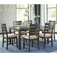 Signature Design by Ashley® Linwood 7-Piece Rectangular Dining Set