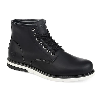Territory Mens Axel Block Heel Chukka Boots