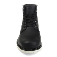 Territory Mens Axel Block Heel Chukka Boots