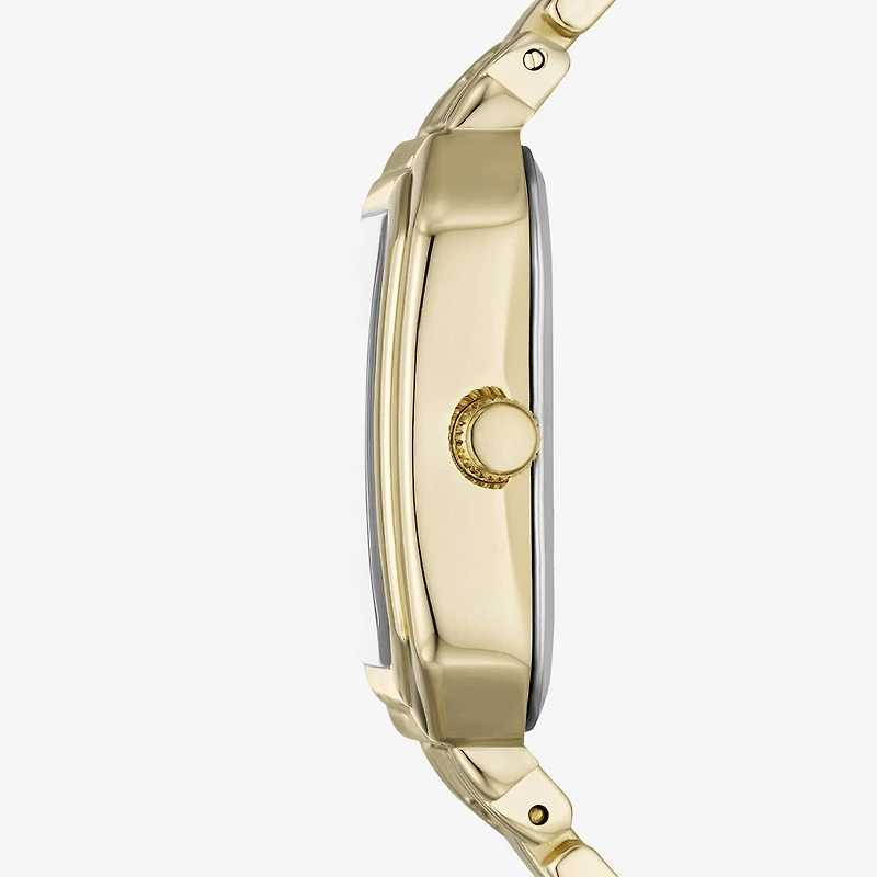 Geneva Womens Gold Tone Bracelet Watch Fmdjm289