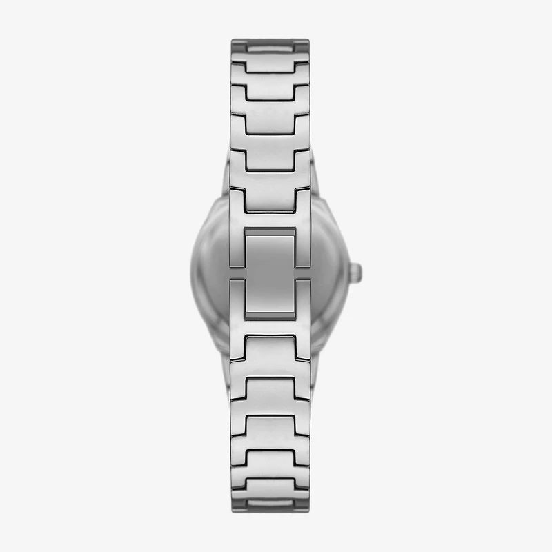 Geneva Womens Crystal Accent Silver Tone Bracelet Watch Fmdjm291
