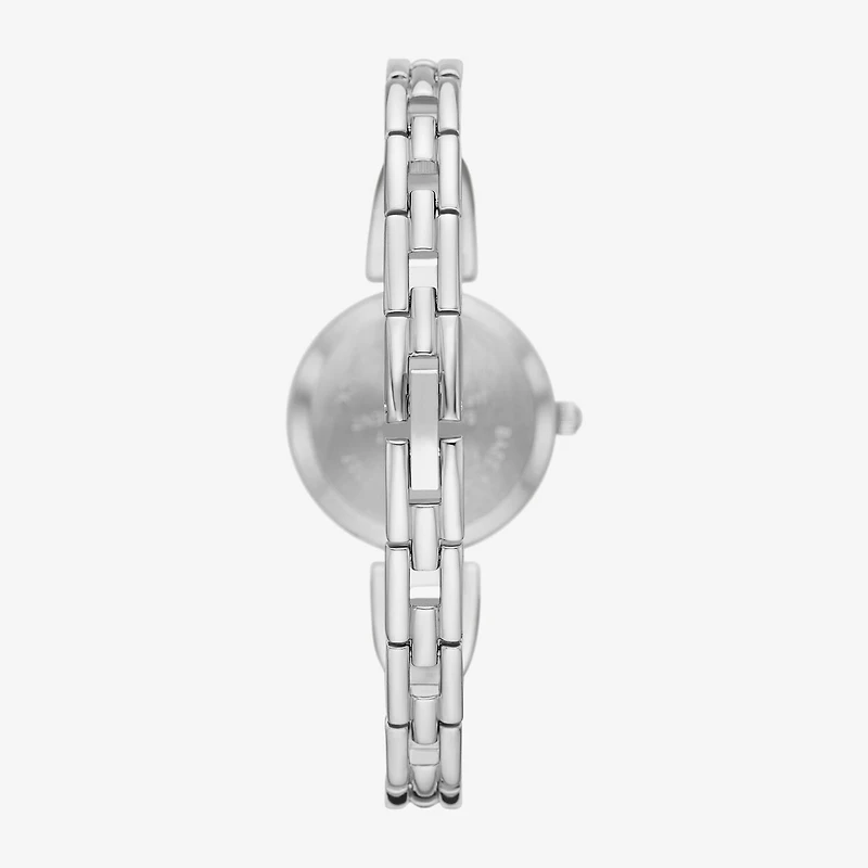 Geneva Geneva Ladies Womens Crystal Accent Silver Tone 2-pc. Watch Boxed Set Fmdjset077