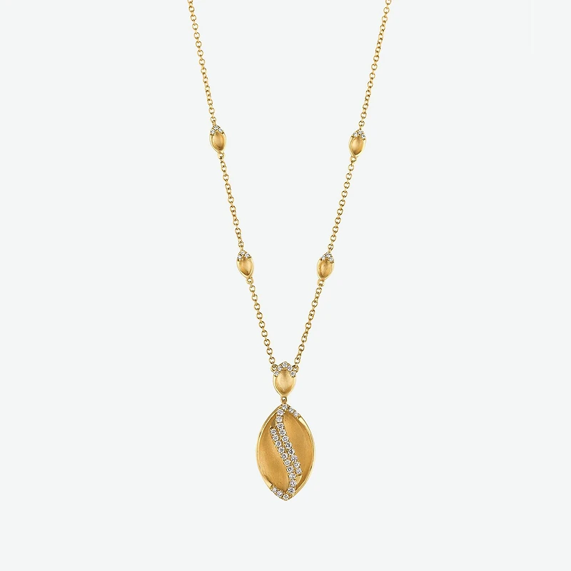 Le Vian® Necklace featuring 1/2 cts. Vanilla Diamonds® set in 14K Honey Gold™