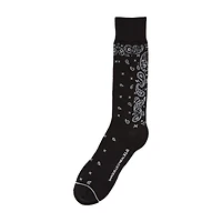 Shaquille O'Neal XLG™ Dress Mens 1 Pair Big and Tall Crew Socks