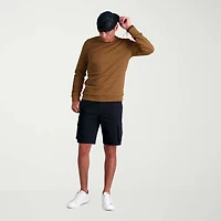 Haggar Stretch Comfort Cargo Tech Mens 10" Fabric Short