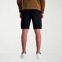 Haggar Stretch Comfort Cargo Tech Mens 10" Fabric Short