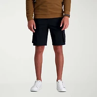Haggar Stretch Comfort Cargo Tech Mens 10" Fabric Short