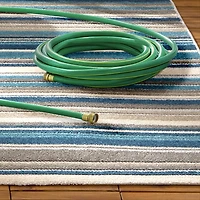 Town And Country Rio Stripe Outdoor Indoor Rectangular Area Rug