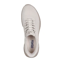 Skechers Bobs Hands Free Slip-Ins Arc Waves Womens Slip-On Walking Shoes