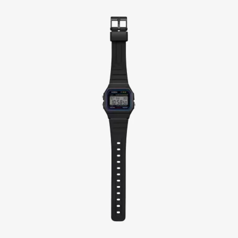 Casio Mens Digital Black Strap Watch F91w-1os